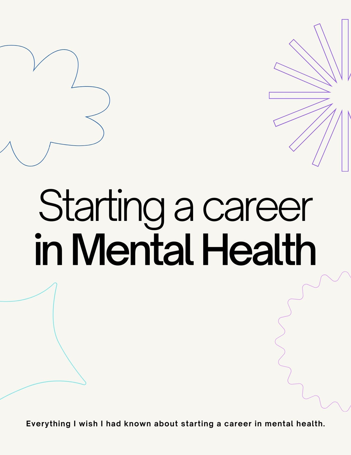 eBook - Starting a career in mental health
